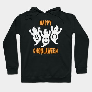 Happy Ghoulaween Cool Ghost Trio Hoodie